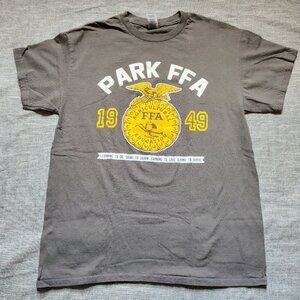 Montana FFA T-Shirt‎ Size Medium Gray Short Sleeve Crew